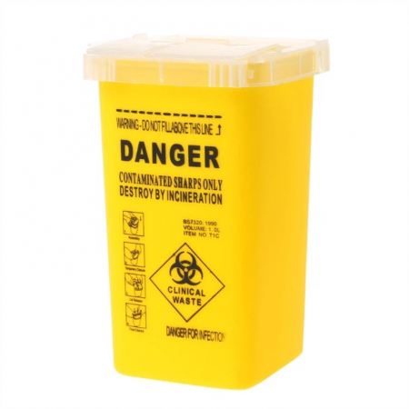 Accesorii si Consumabile - RECIPIENT PLASTIC DESEURI PERICULOASE