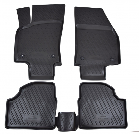 Covorase Auto Tavita Dedicate - Covorase din cauciuc tip tavita Premium, Opel Astra (H), hatchback, 2004-2009