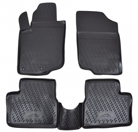 Covorase Auto Tavita Dedicate - Covorase din cauciuc tip tavita Premium, Peugeot 207, 2006-2012