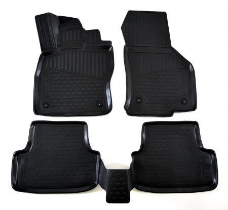 Covorase Auto Golf 7 - Covorase din cauciuc tip tavita Premium, Volkswagen Golf VII, combi, 2012-2020