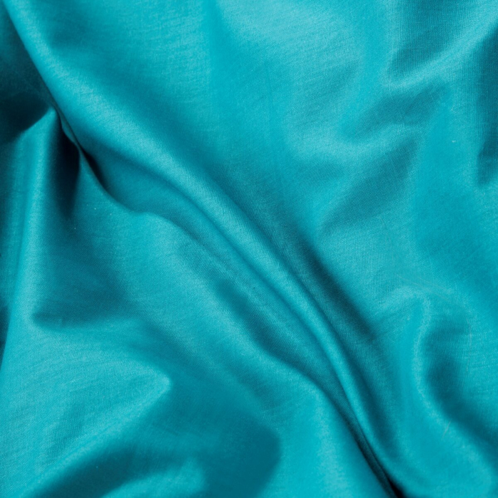 Cuvertura de pat din bumbac cu sclipire satinată, Nova de culoare Turquoise [2]