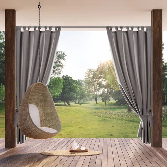 Perdele GARDEN pentru gradina si terasa, din material impermeabil cu bretele Velcro [4]