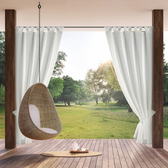 Perdele GARDEN pentru gradina si terasa, din material impermeabil cu bretele Velcro [1]