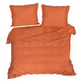 Set lenjerie de pat Terra  colection Morocco din bumbac cu margini decorative si piping pe perne 220x200 cm - Copie [2]