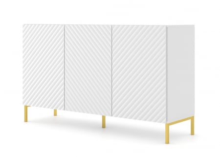 Promotii - Comoda Surf White: Eleganță și funcționalitate în dimensiuni generoase 150 x 42 x 87 cm