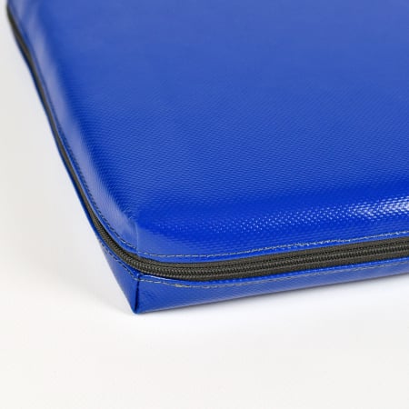 Protectie - Saltea sport FlexiCore pentru exerciții la sol, material PVC de culoare Albastra 200x110