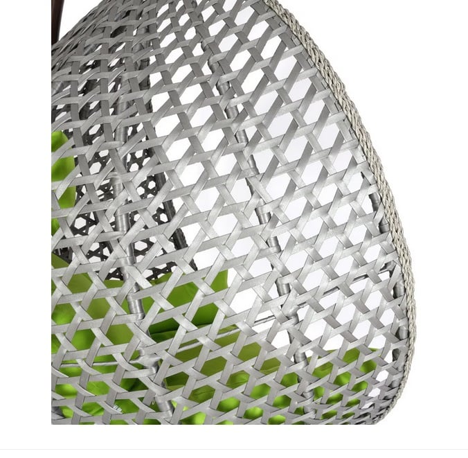 Fotoliu suspendat gri pentru terasa sau gradina [2]