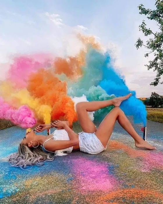 Fumigene multicolore set 6 buc [3]