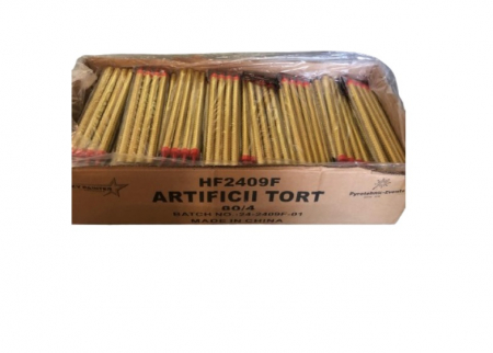 ARTIFICII TORT - Artificii tort 80 set bax efect 90 sec