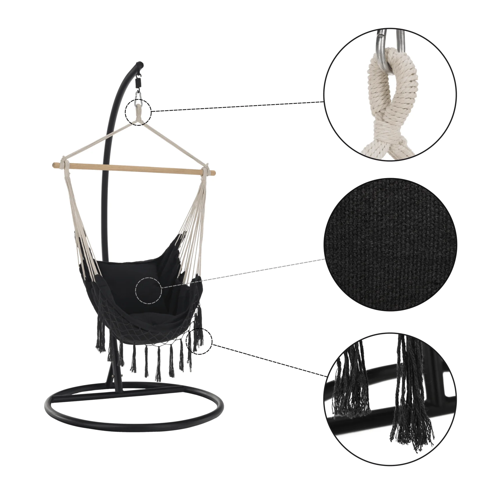 Fotoliu balansoar suspendabil [2]