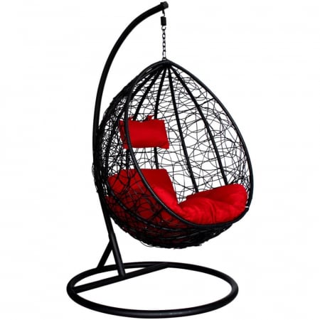 Fotoliu suspendat Balansoar gradina perna rosie
