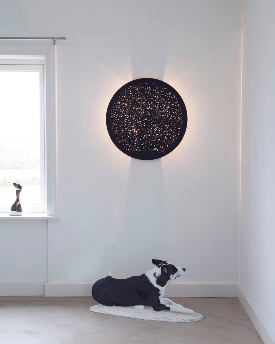 Lampa neagra de perete Colby [3]