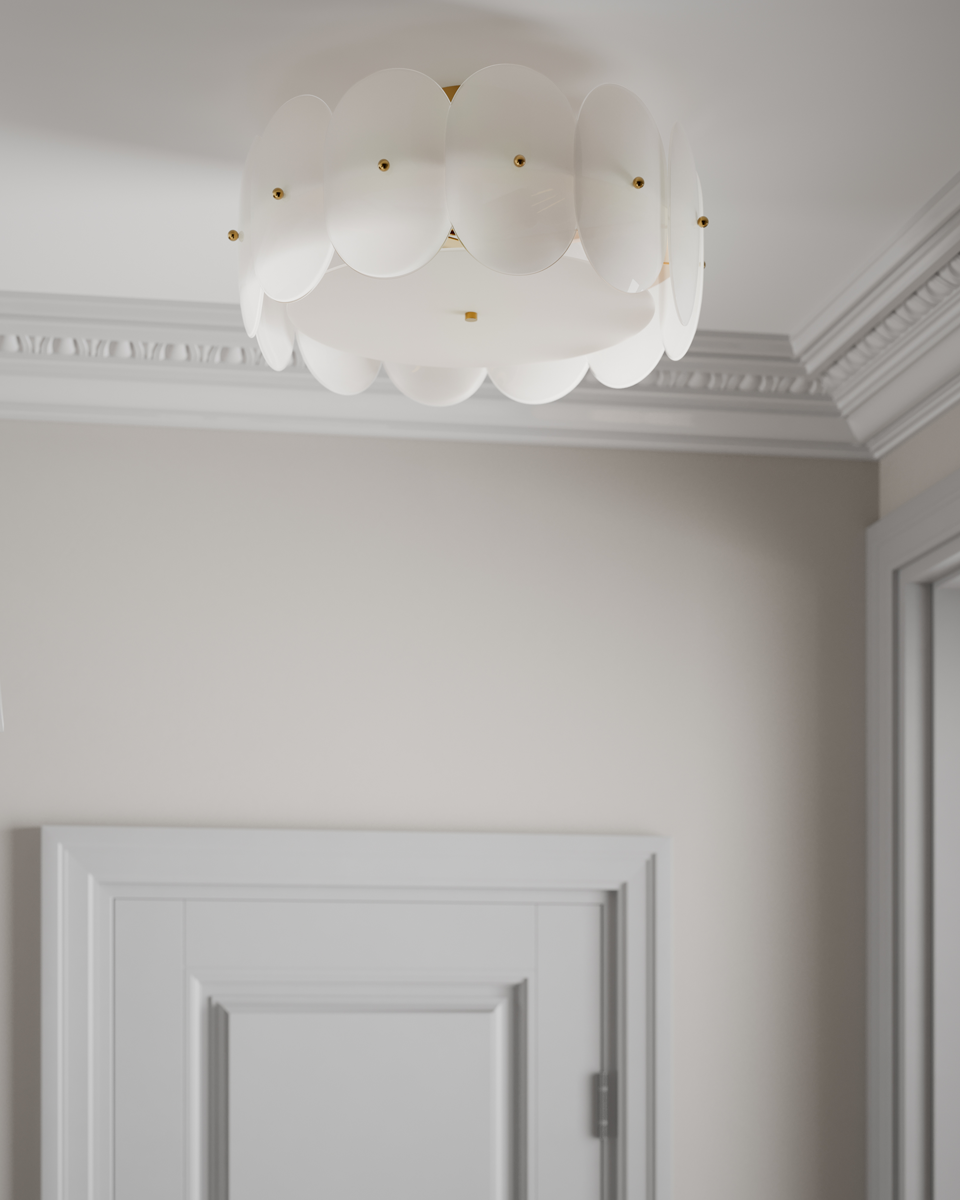 Omlott Plafoniera din lamele 53 cm [3]