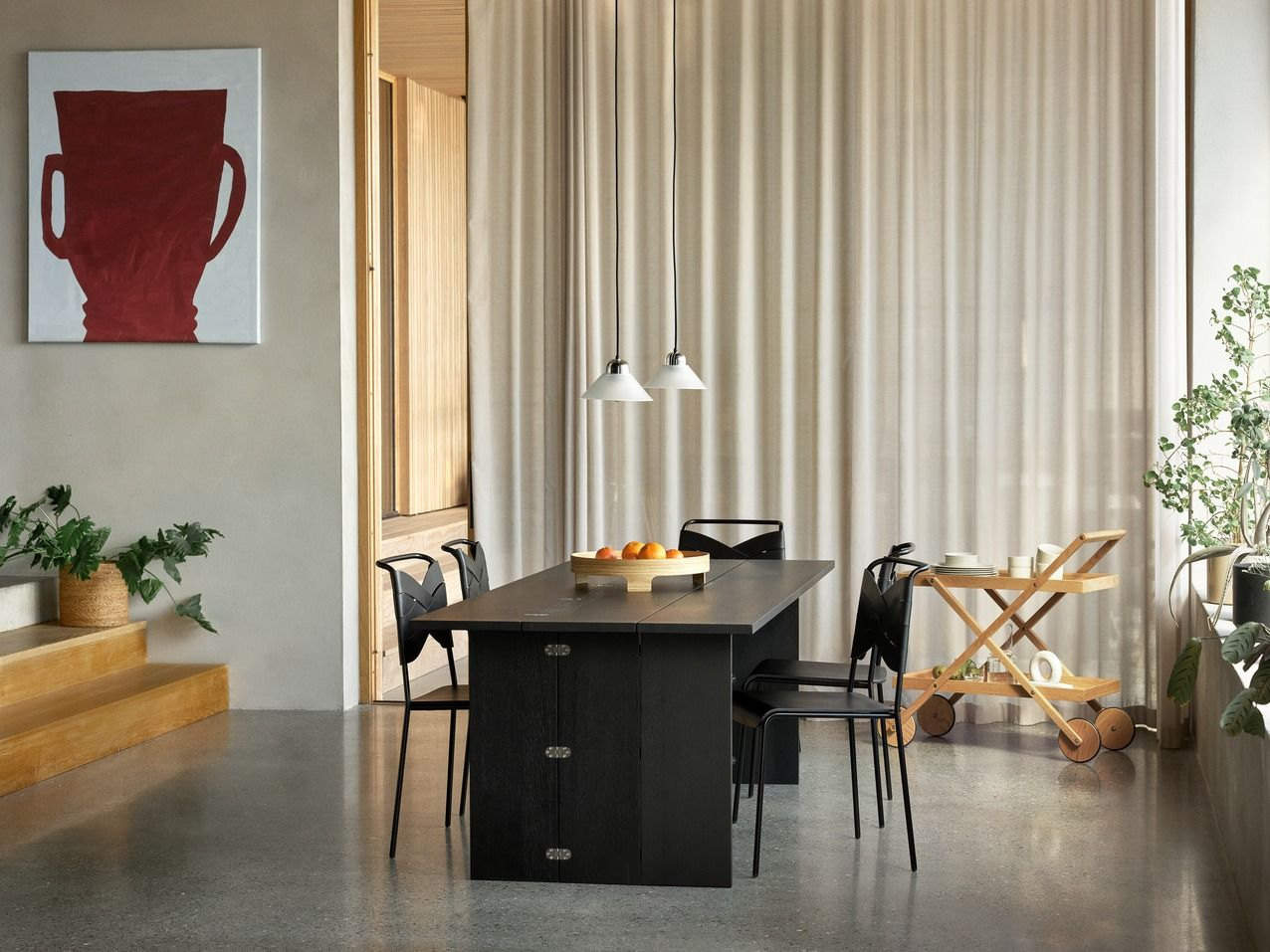 Scaun Torso Negru Design House Stockholm [4]