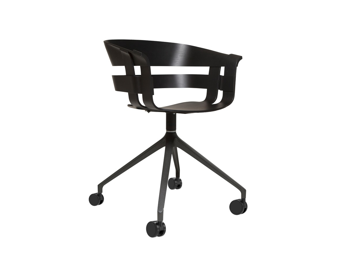 Scaun Wick cu roti Negru pentru birou [2]