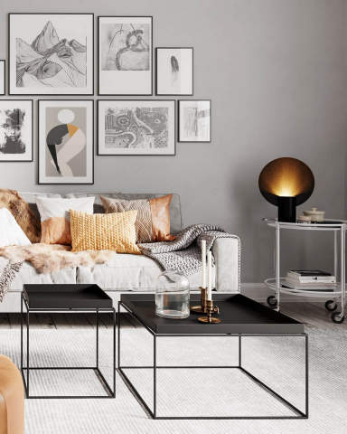 Lampa neagra de masa XL Colby [1]