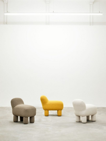 Lulu Puf Scaun Multifunctional Galben Design House Stockholm [1]