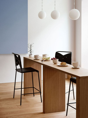 Scaun Torso pentru Bar - Negru Design House Stockholm [3]