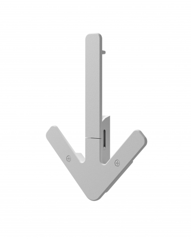 Cuier Suport sageata alba multifunctional [1]