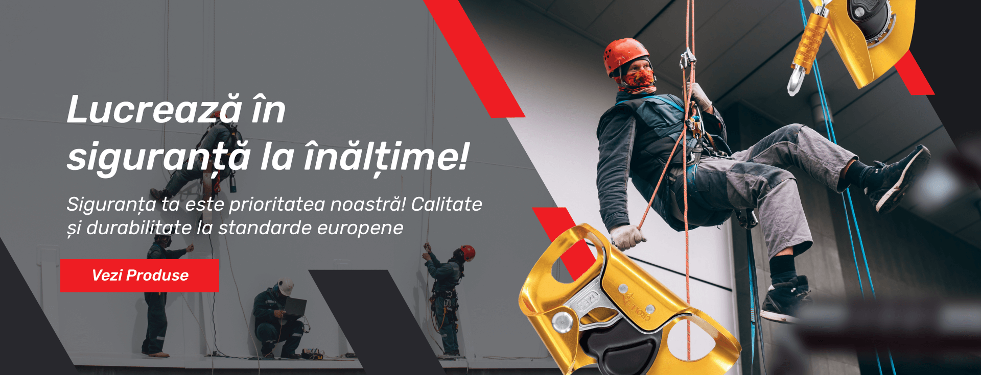 Echipamente pentru lucru la înălțime