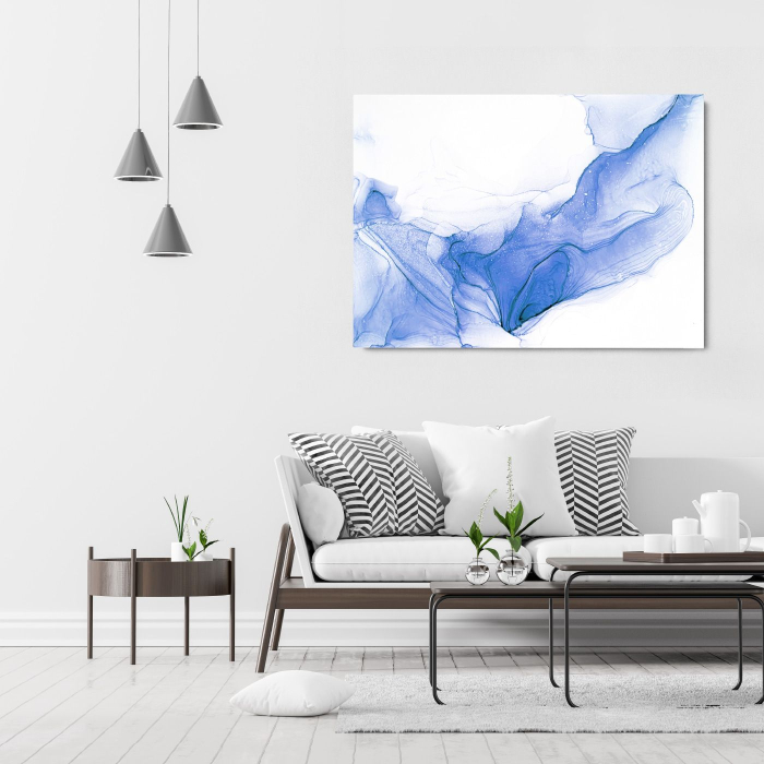 A splash of blue [1]