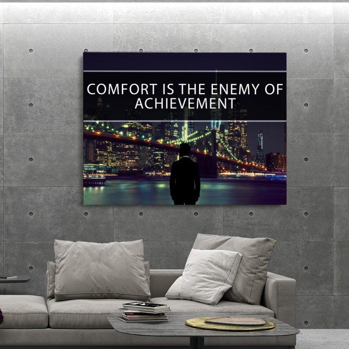 Comfort is the enemy [2]