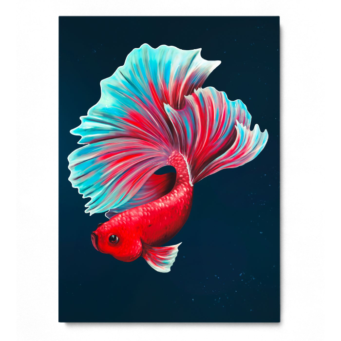 Fish Fight no2 Portrait [3]