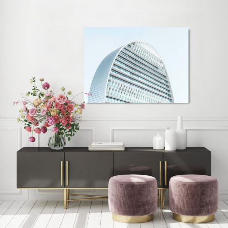 Arhitecture - A Modern Skyscraper in Madrid