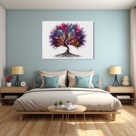 Arte - colorful-tree-012