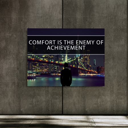 Comfort is the enemy [2]