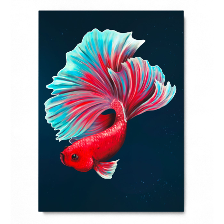 Fish Fight no2 Portrait [2]