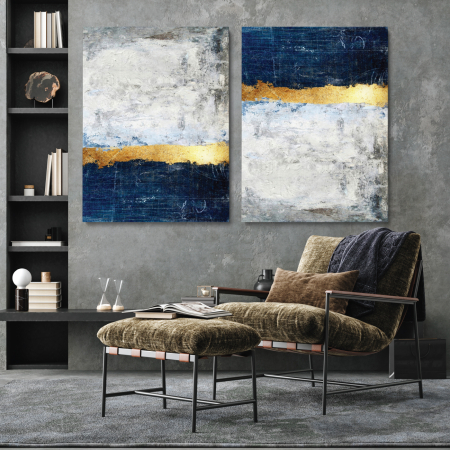 Contemporary - Gold Border A