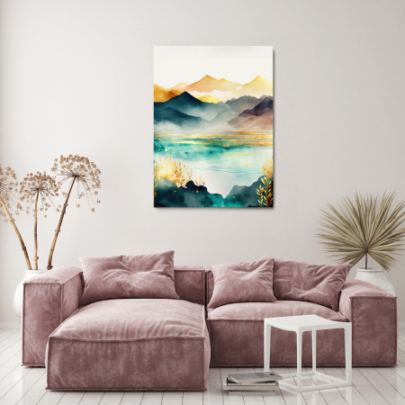 Abstract - Gold Scenery