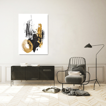 Abstract - Gold Signed 01
