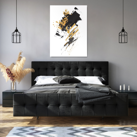 Abstract - Gold Signed 03