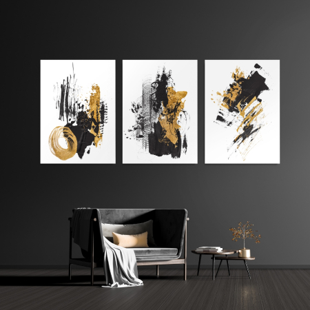 Multicanvas - Gold Signed