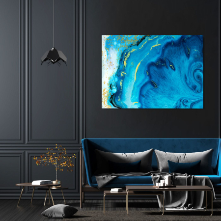 Abstract - Golden Swirls