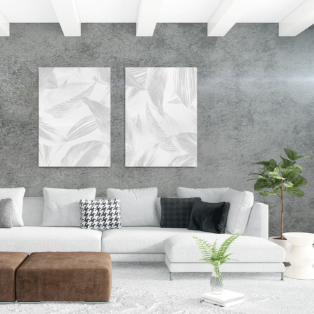 Gray Calathea Lutea Leaf [1]