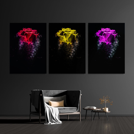 Multicanvas - Rose sandstorm