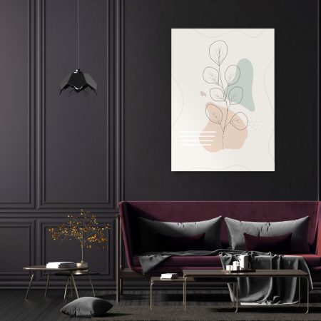 Line Art - Shy Flower 2