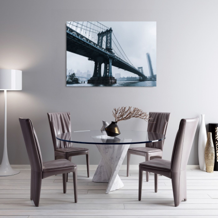 The Manhattan Bridge in New York City [1]