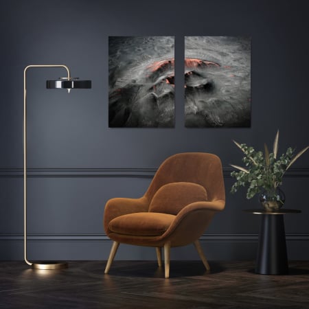 Multicanvas - Volcano in Iceland no2