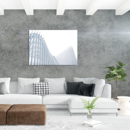 Arhitecture - White Concrete Ribs