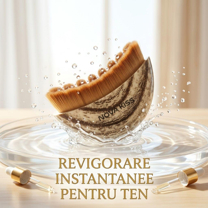 Perie Anti-Rid NOVA KISS® pentru Masaj Facial si Drenaj Limfatic [4]