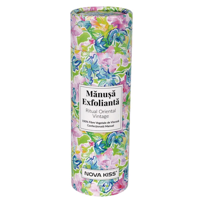 Mănușă Exfoliantă Confecționată Manual, Ritual Oriental Vintage, NOVA KISS® [4]
