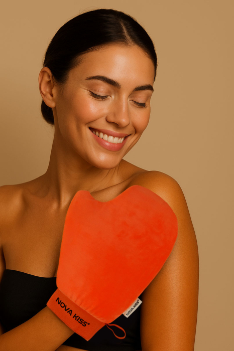 Manusa Profesionala pentru Aplicarea Autobronzantului, Orange Kiss Ritual NOVA KISS® [2]
