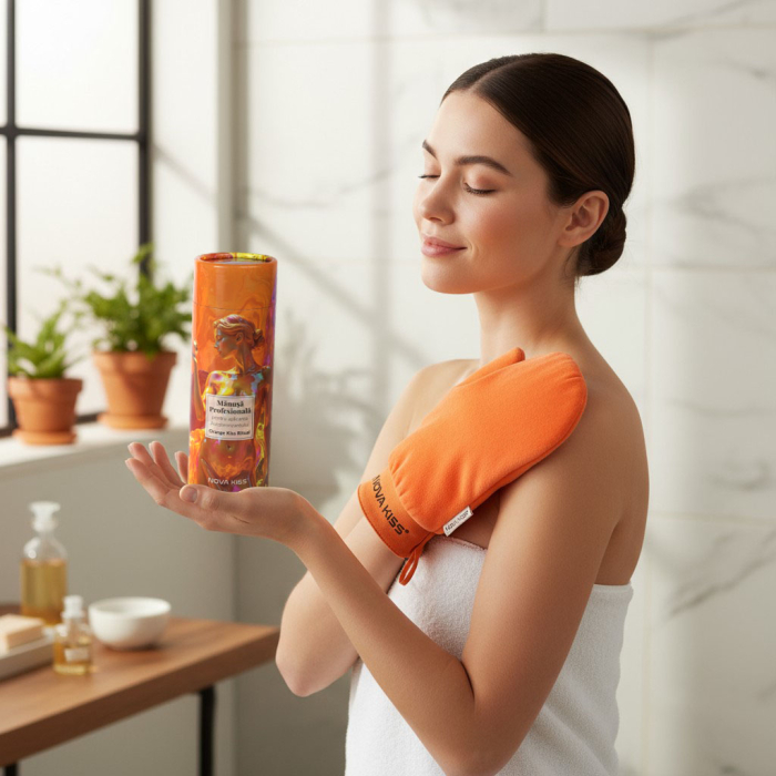 Manusa Profesionala pentru Aplicarea Autobronzantului, Orange Kiss Ritual NOVA KISS® [5]