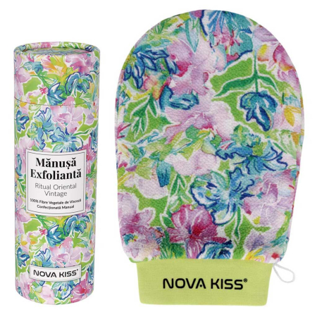 SPA - Mănușă Exfoliantă Confecționată Manual, Ritual Oriental Vintage, NOVA KISS®