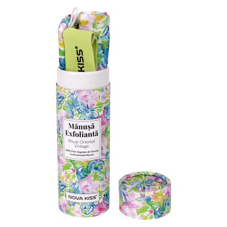 Mănușă Exfoliantă Confecționată Manual, Ritual Oriental Vintage, NOVA KISS® [1]