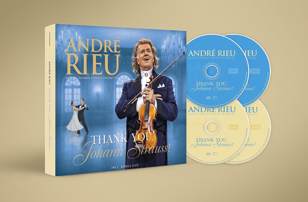 CD - Andre Rieu - Thank You Johann Strauss - 4CD